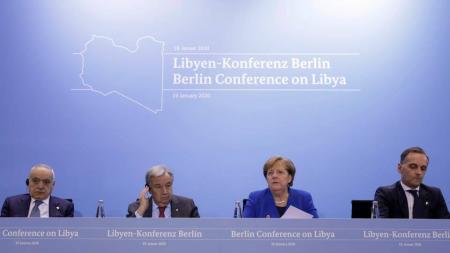 مؤتمر برلين يدعو إلى "وقف دائم لإطلاق النار" في ليبيا