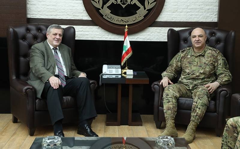 أوضاع لبنان والمنطقة بين قائد الجيش وكوبيتش